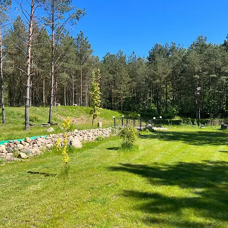 Domek W Borach Tucholskich Z Balia Ogrodowa Zamrzenica Zewnętrze zdjęcie